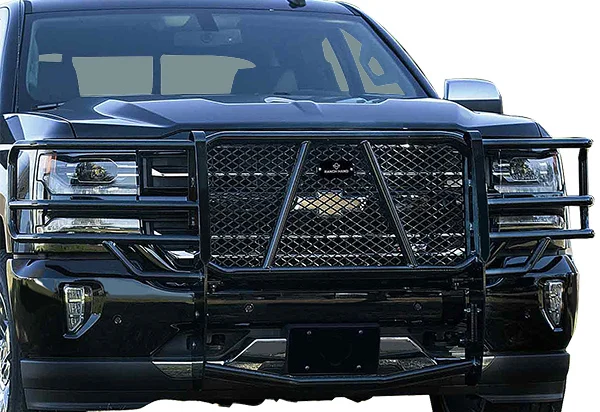 Bull bars, push bars, grille guards and brush guards
